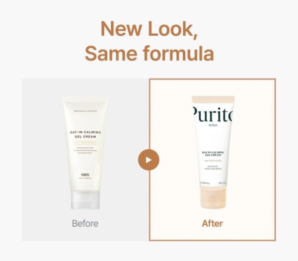 PURITO, Oat-in Calming Gel Cream 100ml