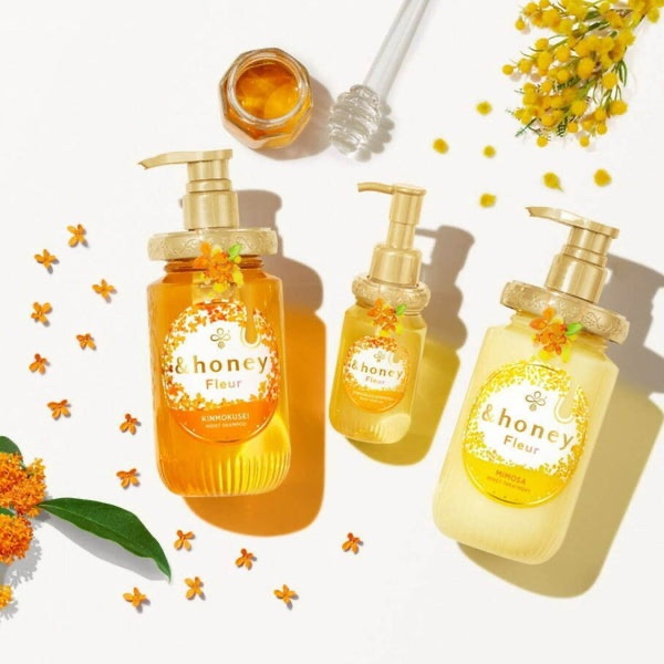 VICREA &HONEY FLEUR MIMOSA MOIST TREATMENT 455ml بلسم بالعسل و زهرة الميموزا