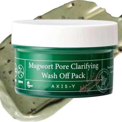Axis Y Mugwort Pore Clarifying Wash Off Pack Mask ماسك الطين من اكسس واي