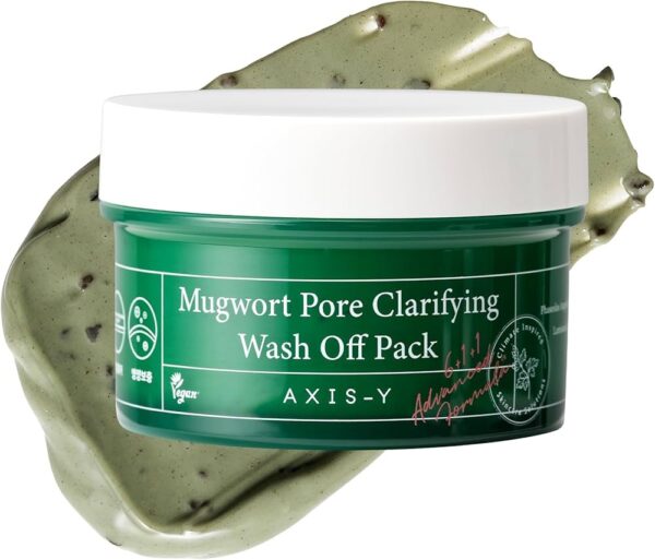 img_7610.jpeg Axis Y Mugwort Pore Clarifying Wash Off Pack Mask ماسك الطين من اكسس واي