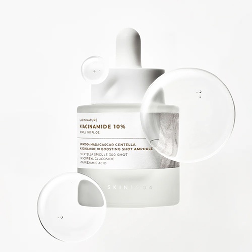 SKIN1004 Madagascar Centella Niacinamide 10 Boosting Shot Ampoule 30ml امبولة سنتيلا مدغشقر نيسنمايد وترانكسميك اسيد حجم ٣٠ مل