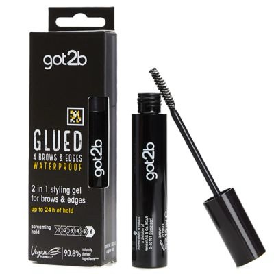 Got2b GLUED 4 BROWS & EDGES 2IN1 GEL WATERPROOF مسكارة تثبيت الحواجب الاصدار الجديد ضد الماء