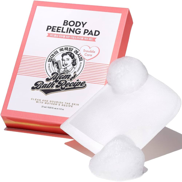 Mom’s Bath Recipe Body Peeling Pad 1pc