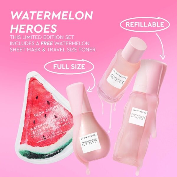img_6925 Glow Recipe Watermelon Glow Dewy Skin Routine Gift Set 4pcs