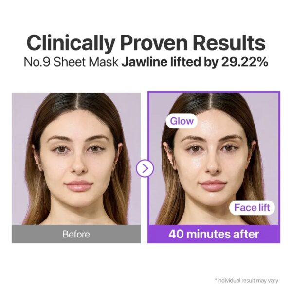 img_7327 Numbuzin No. 9 NAD Bio Lifting Mask 1pc ماسك لشد البشرة واللغلوغ ومكافحة التجاعيد